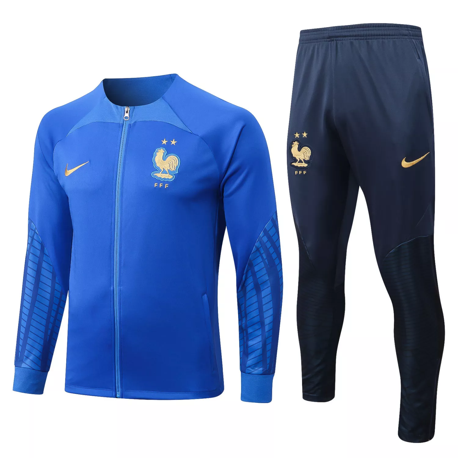 France 2022 23 Blue Gold Tracksuit 1