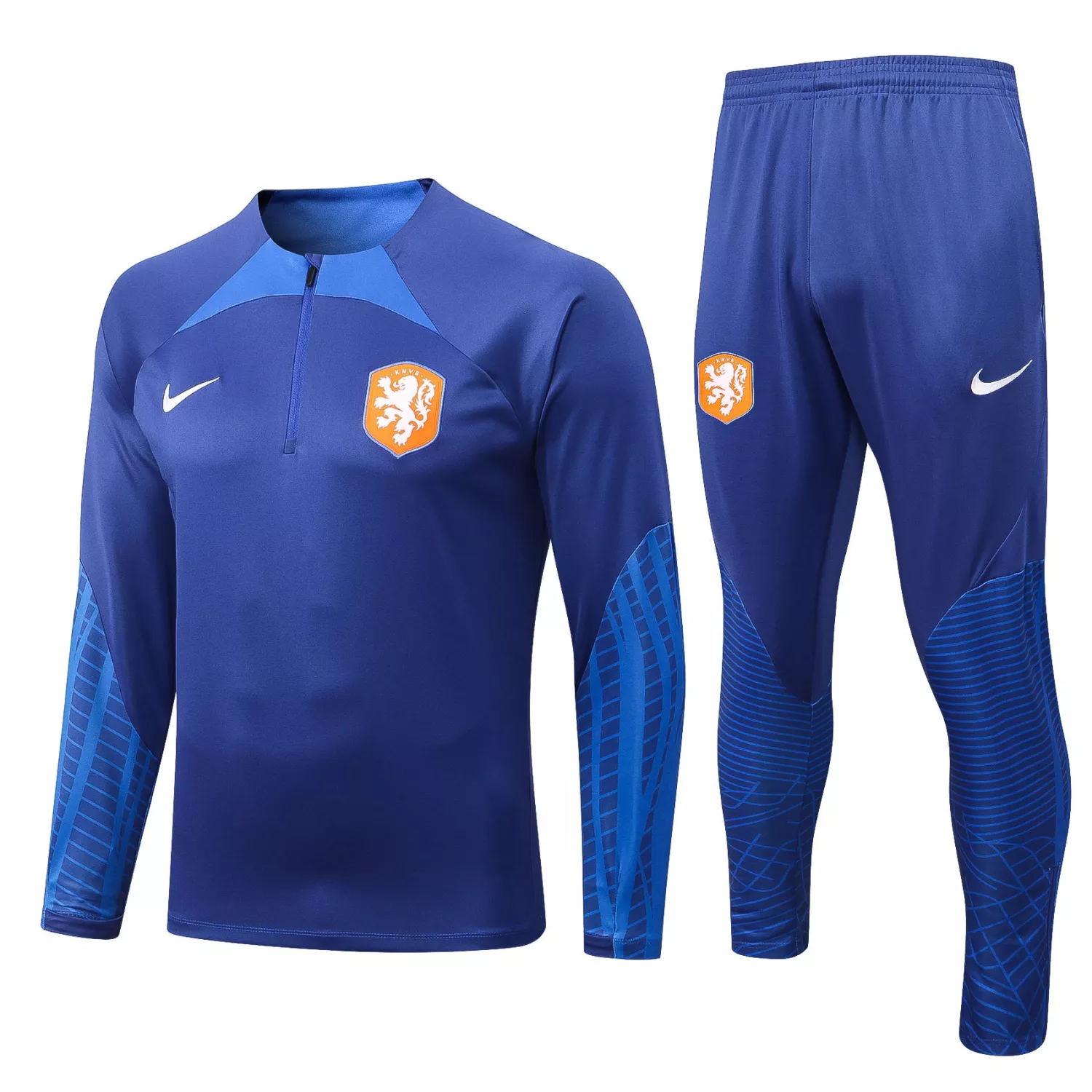 Netherlands 2022 23 Blue Training Suit 1