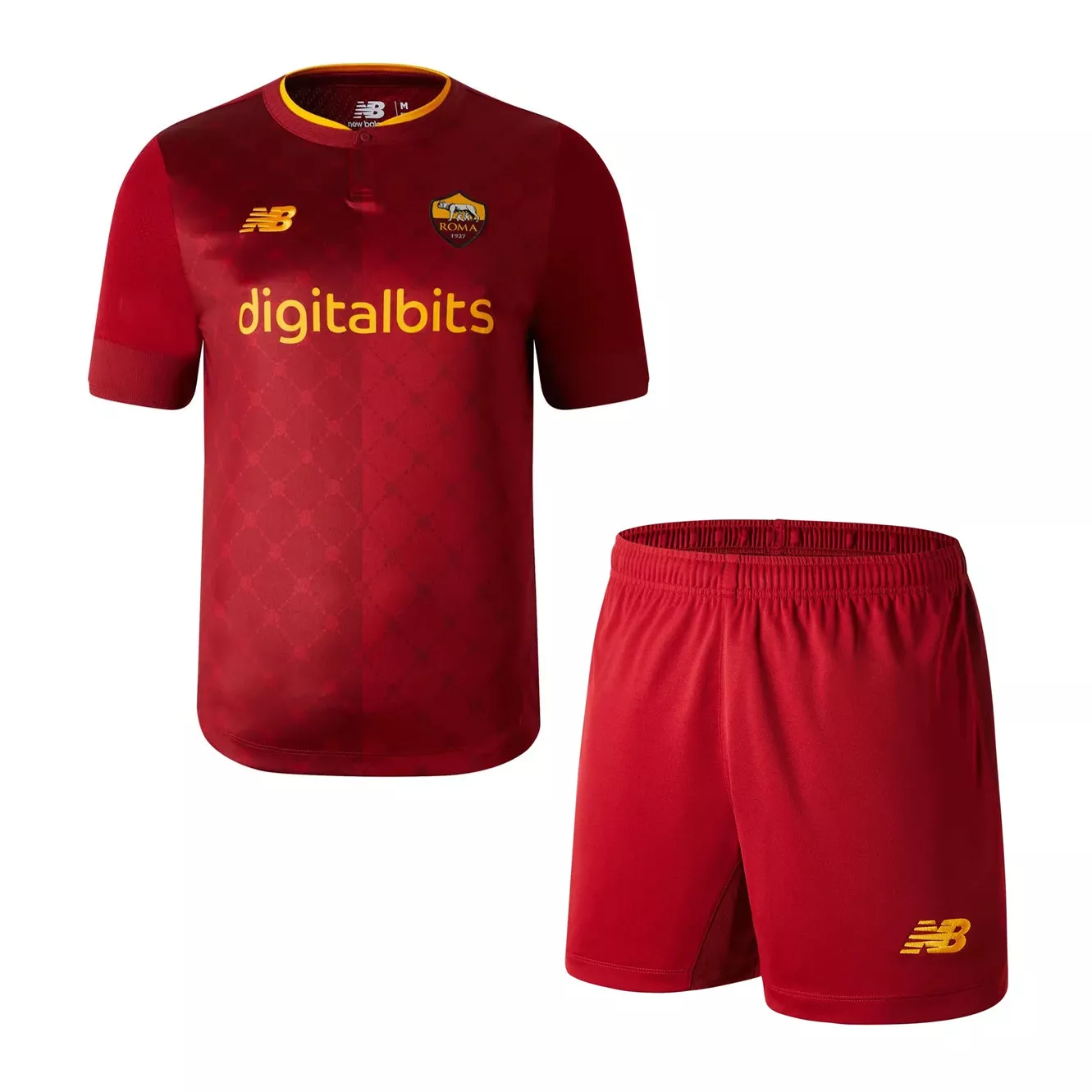 Roma AS 2022 23 Home Kid Kit 1
