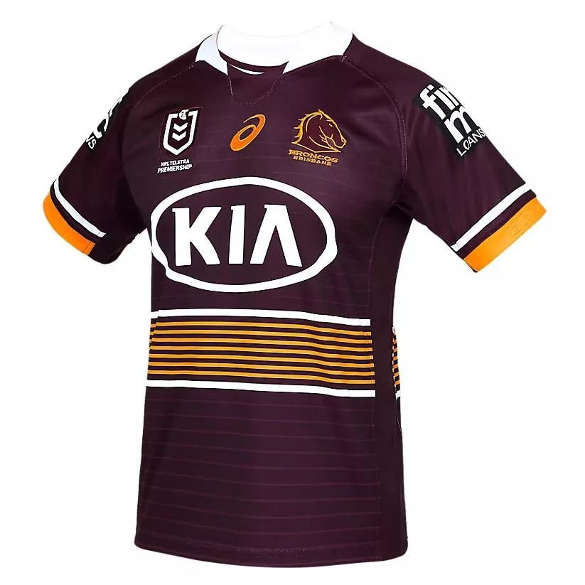 Buy Brisbane Broncos NRL 2020 ISC Away Jersey Sizes S-7XL! BNWT's [Size:  Medium] Online