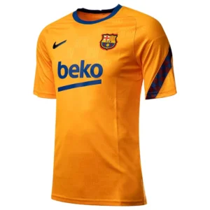 barcelona fc orange training jersey