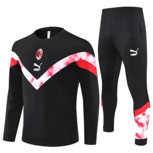 Milan AC Black white Red Trainingsuit