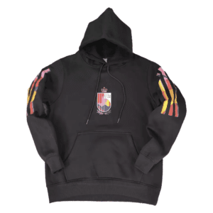 belgium black hoodie