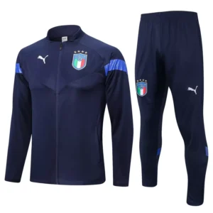 italy navy blue tracksuit