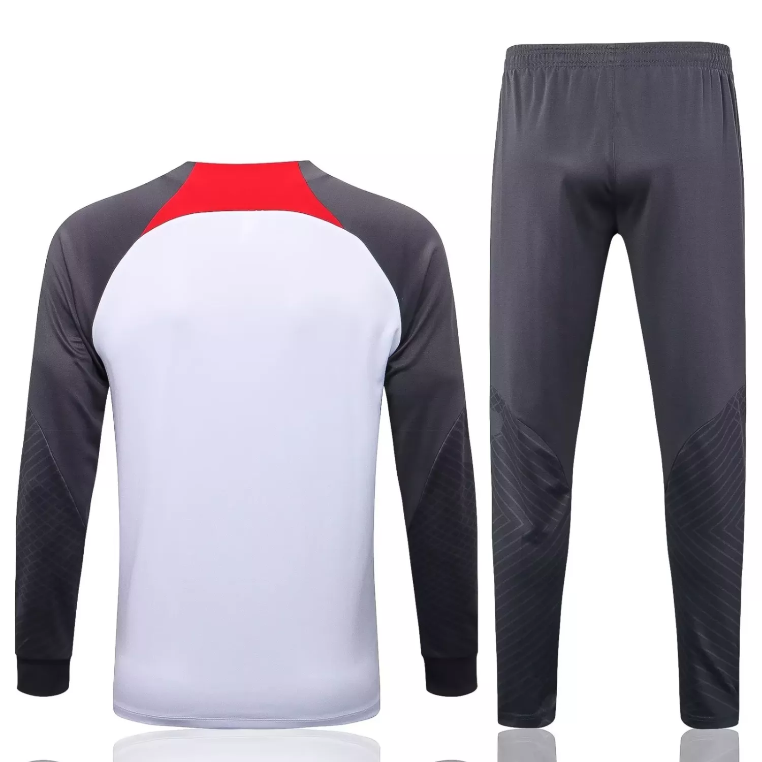 liverpool fc white grey red tracksuit