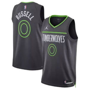 minnesota timberwolves statement edition black russell towns edwards rose