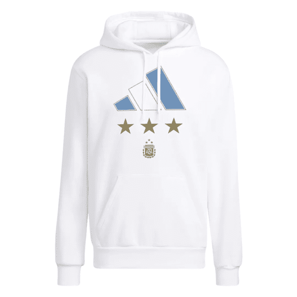 argentina stars white hoodie
