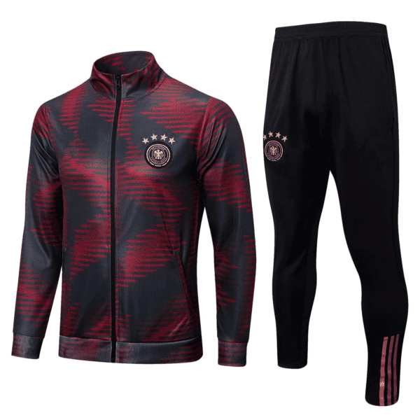 germany red grey tracksuit