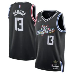 los angeles clippers city edition black george leonard wall