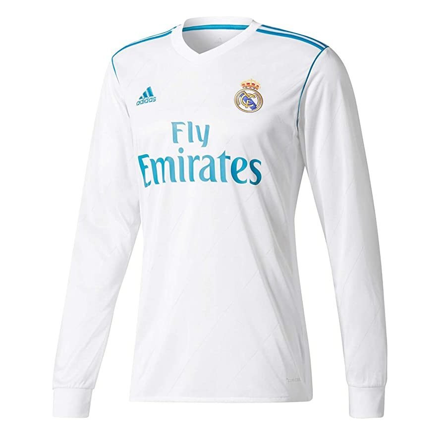 Retro RONALDO #7 2017/18 Real Madrid Home Long Sleeve Soccer Jersey