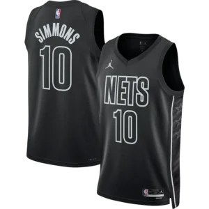 brooklyn nets statement edition black simmons durant irving harden