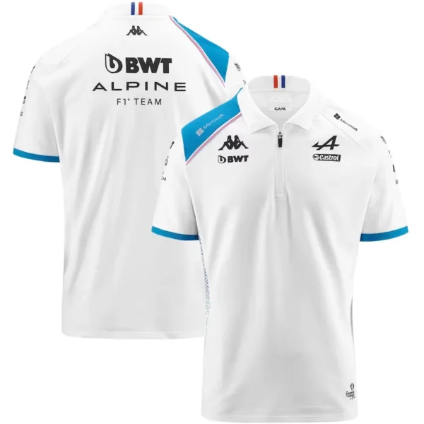 bwt alpine team F white polo