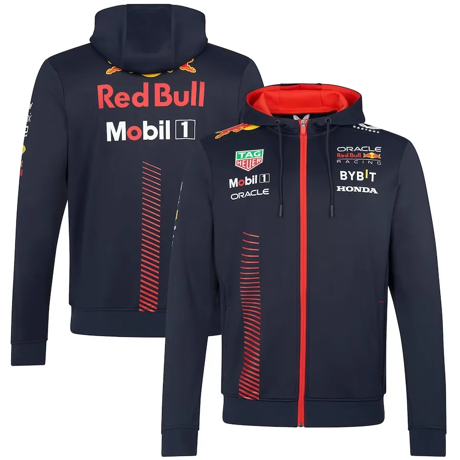 Oracle Racing Team F1 - Red Bull • Black & Red Hoodie 2023 • GO ...
