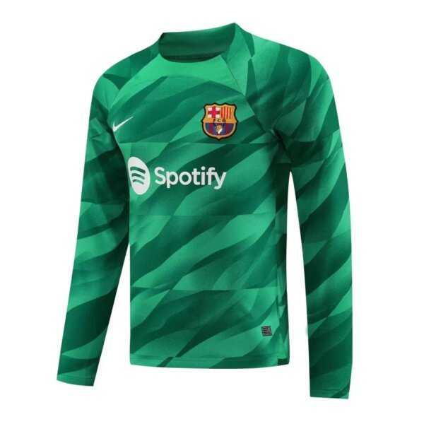 Barcelona FC 2023-24 Green-Long Sleeve • Goalkeeper