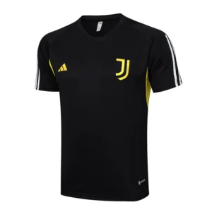 juventus fc black yellow training jersey