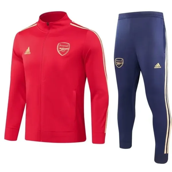 arsenal fc red gold tracksuit