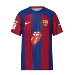barcelona fc home rolling stones edition