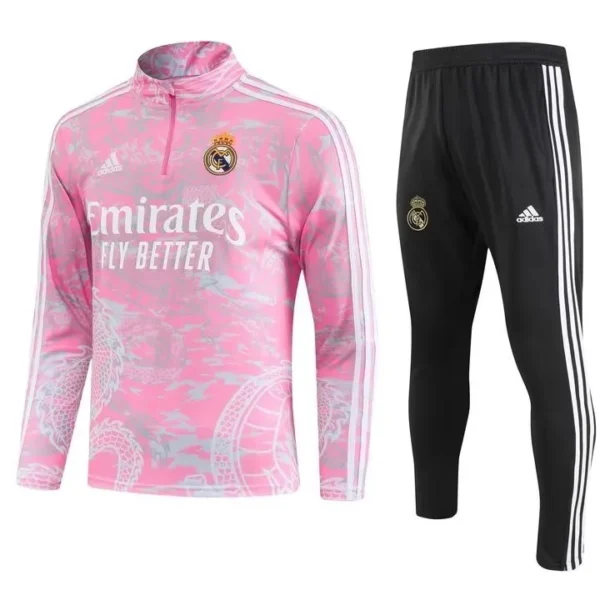 real madrid pink dragon edition training suit