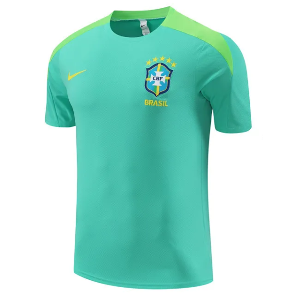 brazil green training jersey