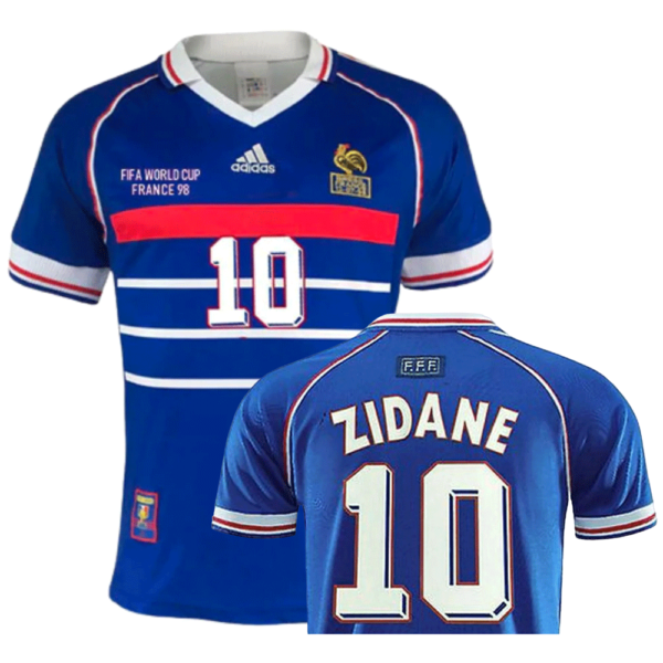 France 1998 Home Retro Jersey