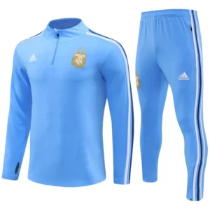 argentina light blue kid training suit