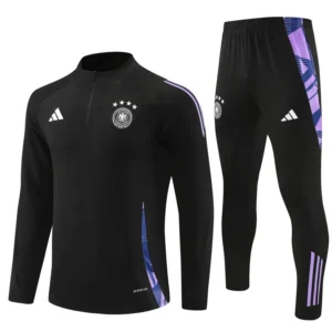 germany black purple training suit