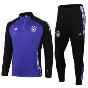 germany blue black purple training suit
