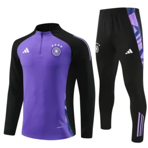 germany purple black training suit