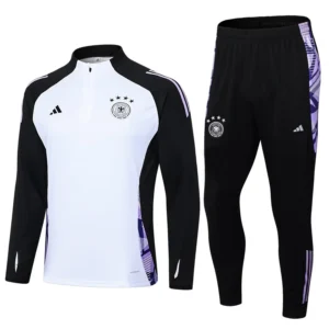 germany white black purple training suit