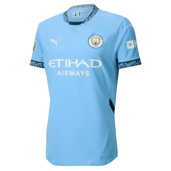 manchester city home game version jersey