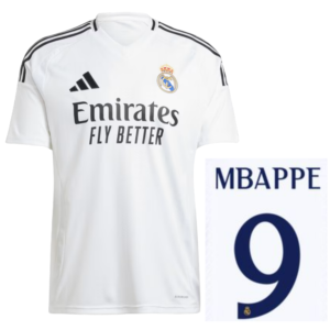 Real Madrid 2024-25 Home Mbappe 9