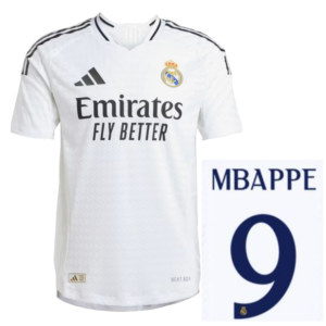 Real Madrid 2024-25 Home Game Version Mbappe