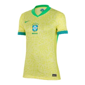 brazil home women jersey