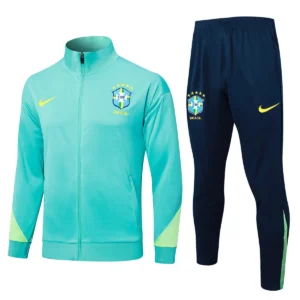 brazil turquoise green tracksuit