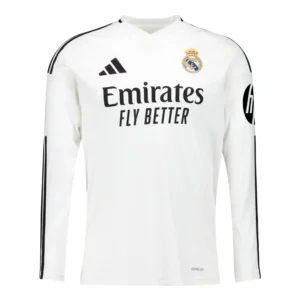 Real Madrid 2024-25 home long sleeve Jersey