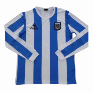 argentina 1986 home long sleeve retro jersey 100 1.png
