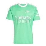 arsenal fc 2025 26 light green goalkeeper jersey 100.webp