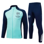 arsenal fc 2025 26 light green navy kid tracksuit 100.webp