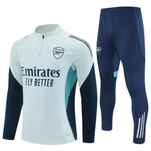 arsenal fc 2025 26 light green navy kid training suit 100.webp