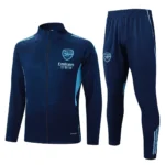 arsenal fc 2025 26 navy light blue kid tracksuit 100.webp