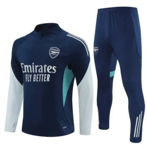 arsenal fc 2025 26 navy white kid training suit 100.webp