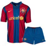 barcelona fc 2007 08 home kid kit retro 100 1.png