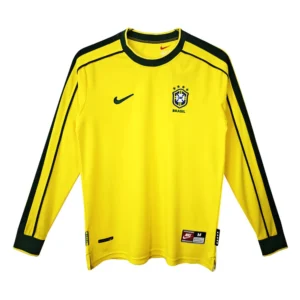 SportsWear Shop in Europe 300 brazil 1998 home long sleeve retro jersey 100 1.webp