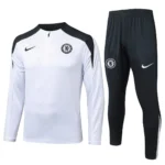 chelsea fc 2025 26 white black kid training suit 100.webp