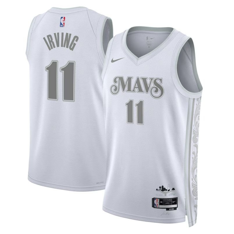 dallas mavericks 2024 25 white grey city edition irving jersey 100.jpg