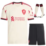 liverpool fc 2025 26 away full kid kit 100.webp