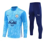 Manchester City 2025-26 Light Blue Navy, Training Suit