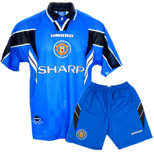 manchester united 1996 97 third kid kit retro 100 1.png