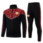 manchester united 2025 26 black red kid tracksuit 100.webp