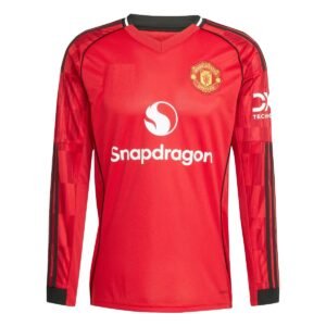 manchester united 2025 26 home long sleeve jersey 100.jpg